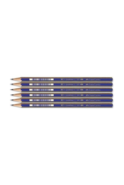 1221 Graduated Art Pen 2b Pack of 6