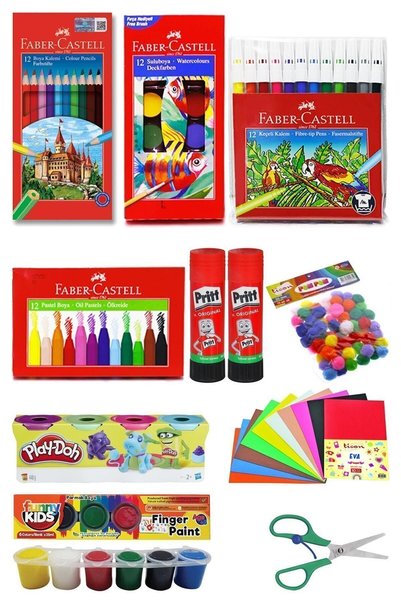 Nursery Kindergarten School and Stationery Set