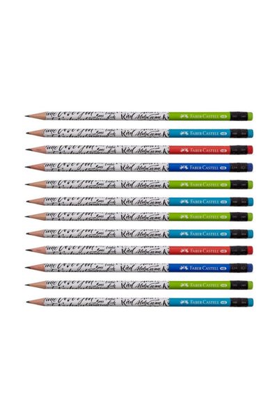 Caligraphy Erasable Round Pencil 12 Pack (5244119603)