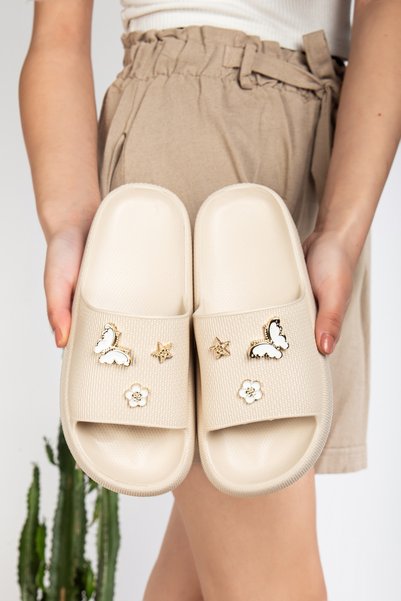 Women's High Sole Beach Pool Sea Casual Slipper