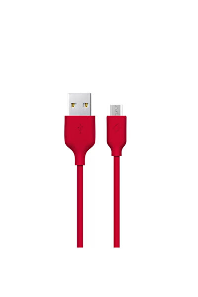 Micro USB кабел 120cm црвен 2DK7530K