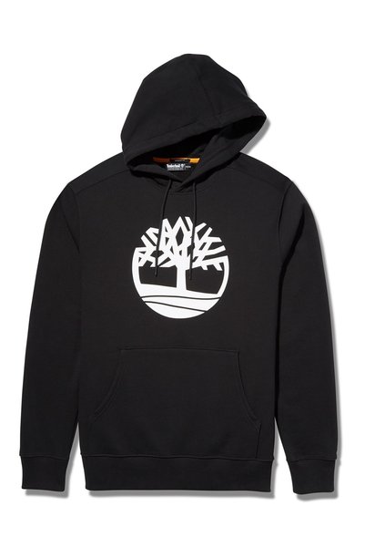 Core Tree Logo Pull over Hoodie Men's Casual Sweatshirts Tb0A2Bjhn921 Black