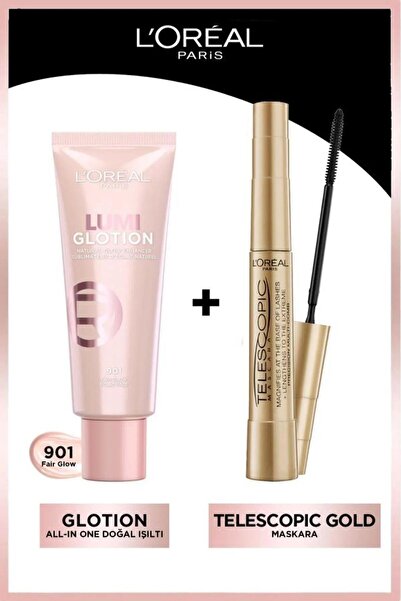 Telescopic маскара и Glotion All-in-one сет за шминка со природен сјај 901