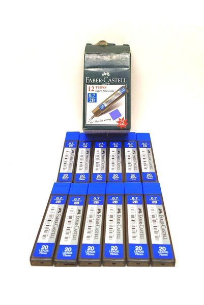 Faber-castell 0.7 Lead 75 Mm 12 Pieces