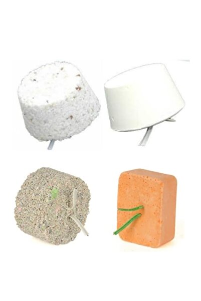 Минерален блок + енергетски блок + камен за клукање + калциум блок