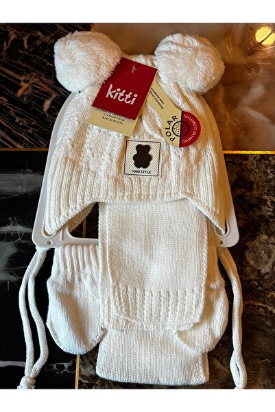KİTTİ ШАЛ КАПА РАКАВИЦИ 0-18 МЕСЕЦИ TEDDY