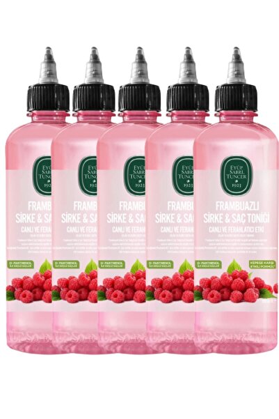 Оцет од малина и тоник за коса 500 ml x 5 парчиња