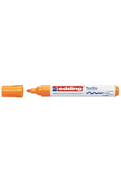 Highlighter Orange Textile Fabric Painting Pen 066 4500