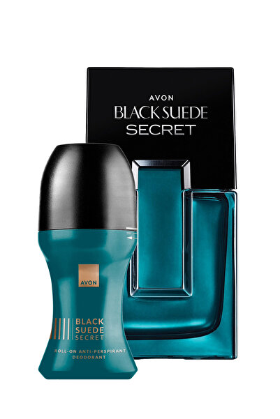 Black Suede Secret машки парфем и ролон сет
