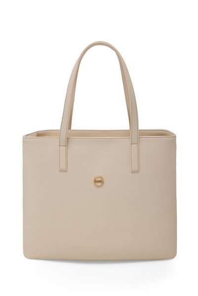 Beige Women's Hand and Shoulder Bag 05Fo25Y5036
