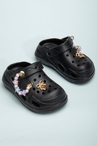 Beaded Sandals-Slippers for Girls with Chain