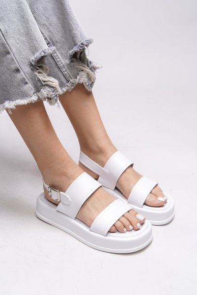 Nanletha Women's Sandals 0012794 White Skin