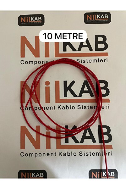 FLRY-B 1 MM БАКАРЕН КАБЕЛ ЦРВЕН 10 МЕТРИ