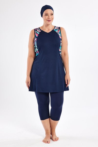 Rıta Sleeveless Hijab Swimsuit 3806