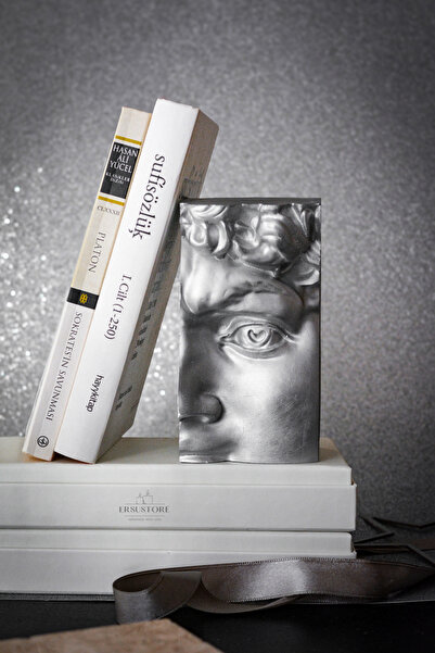 Голем бетонски држач за книги David Декоративен подарок
