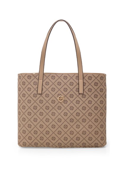 Women's Mink Hand and Shoulder Bag with Trams 05Fo25Y5036