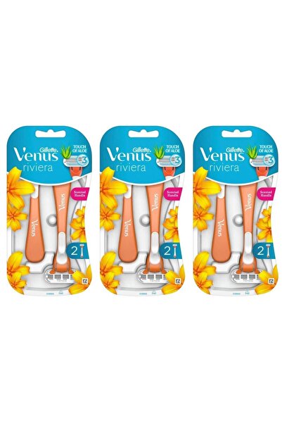 Venus Riviera 2-пакување Резервни 8-пакување X 3 Парчиња