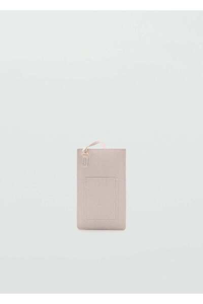 Saffiano Look Crossbody Phone Case