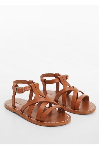 Strappy leather sandals