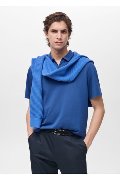 Slim Fit Cotton Pique Polo Shirt