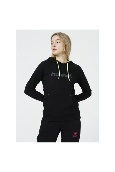 Bethilda Women's Black Hooded Sweatshirt
