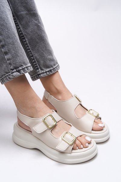 Liphralo Women's Sandals 00121015 Beige