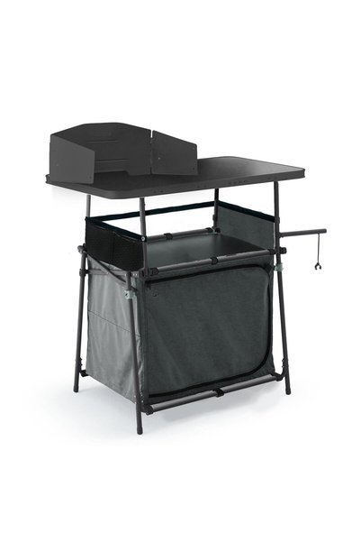 Quechua Foldable Camping Kitchen Cabinet - 4 Shelves - L Size