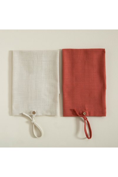 Collegare Napkin 2-Pack 45x45 cm TERRACOTTA/BEIGE