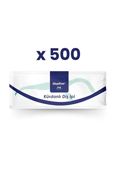 Конец за заби со чепкалка 500 парчиња во целофанско пакување
