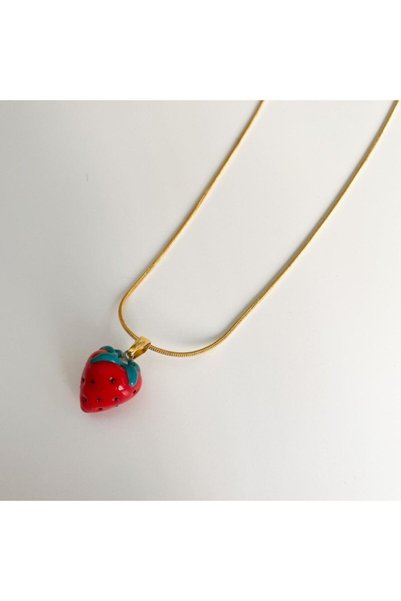Strawberry Necklace