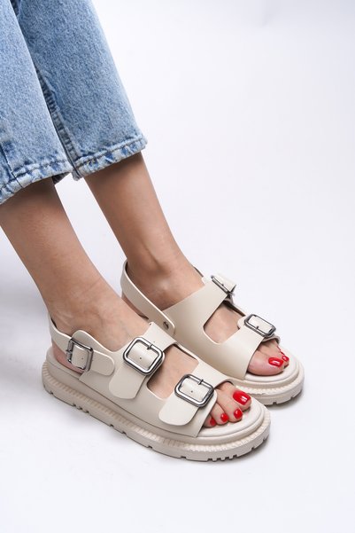 Heillynna Women's Sandals 0012301 Beige Skin