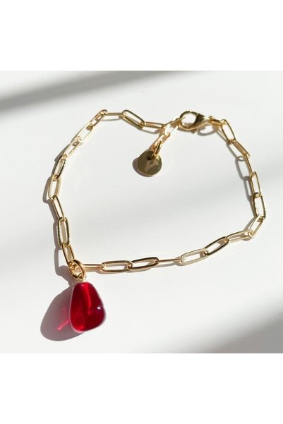 Murano Pomegranate Bracelet