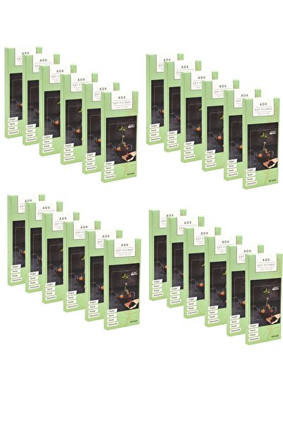 24 пакувања од 100 парчиња, вкупно 2400 филтер кесички за чај cin354-24