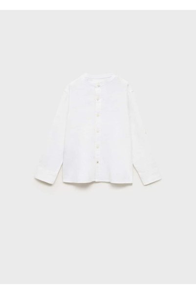 Slim fit linen shirt