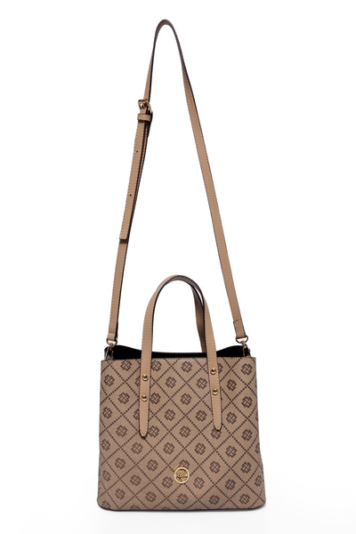 Women's Mink Shoulder Bag with Trams 05Fo25Y5046