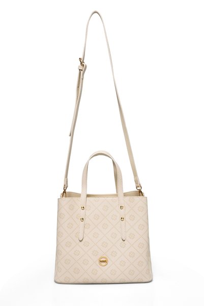 Beige Women's Shoulder Bag 05Fo25Y5046