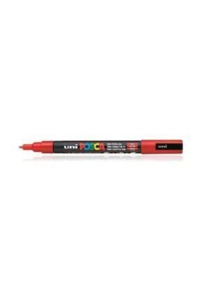-Ball Posca Pc-3M Painting Marker 0.9-1.3 mm Red Pen