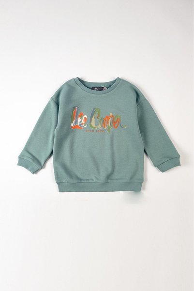 Sunrise children's round neck sweatshirt mint