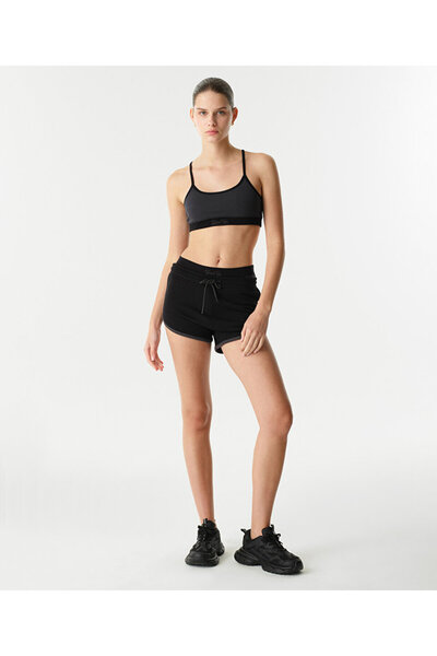 Embroidered Double Piece Shorts
