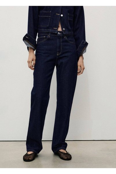 Matilda Rinse Wash Straight Cut Jean