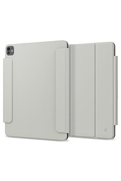 iPad Pro 13" (2024) футрола Air Skin Folio OneTap Metal Ring MagFit сива - ACS06511