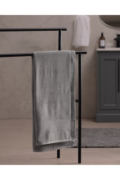 Stripe Dobby Bath Towel - Hotel Collection