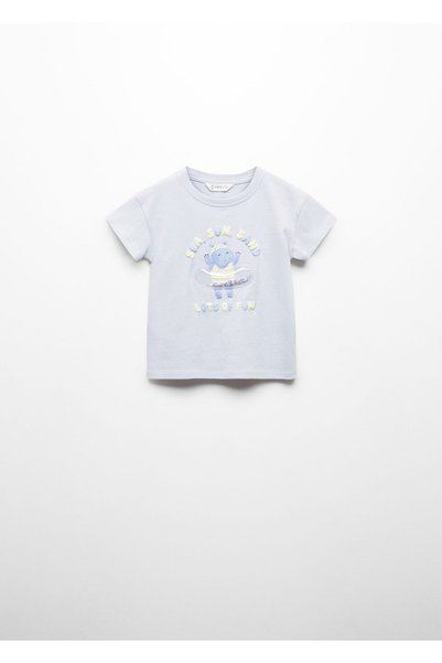 Sky Blue Baby Girl T-Shirt 67056004