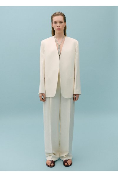 Natural Women's Blazer Jacket 67058657
