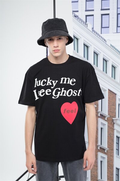 Men's Black Luckyme T-Shirt
