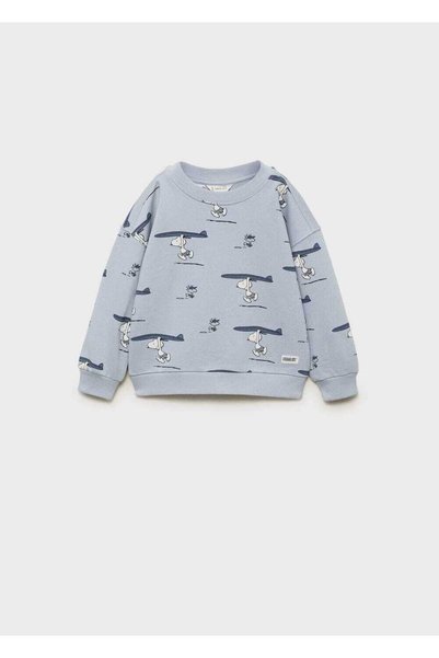 Snoopy patterned cotton sweatshirt