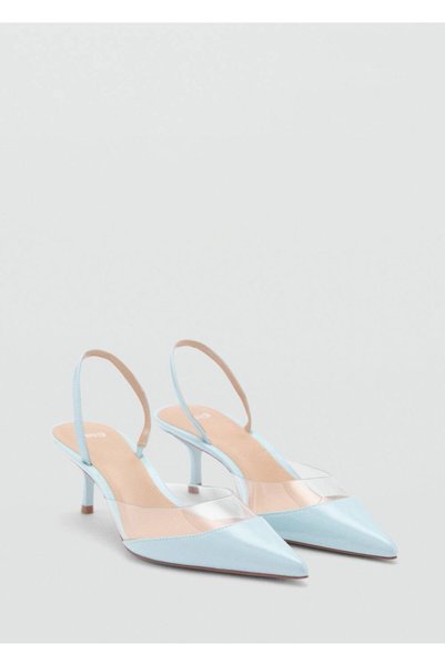 Vinyl Panel Heel Shoe
