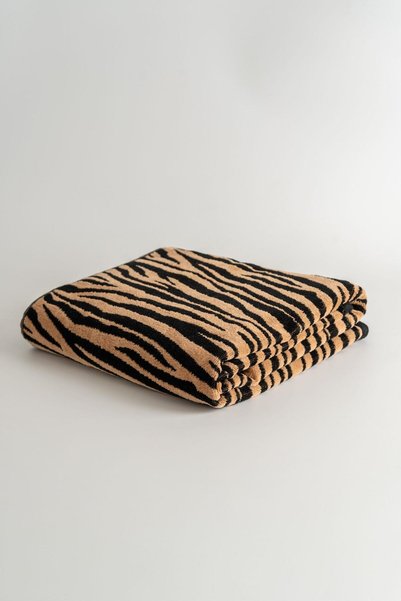 |   Tiger |   100% Cotton Velvet Bath Towel