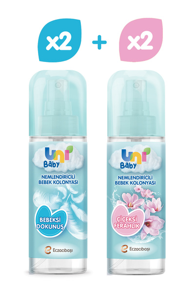 Бебешки и цветни мирисни колоњски води 2 парчиња 150 ml