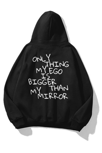Unisex My Ego Sweatshirt Black